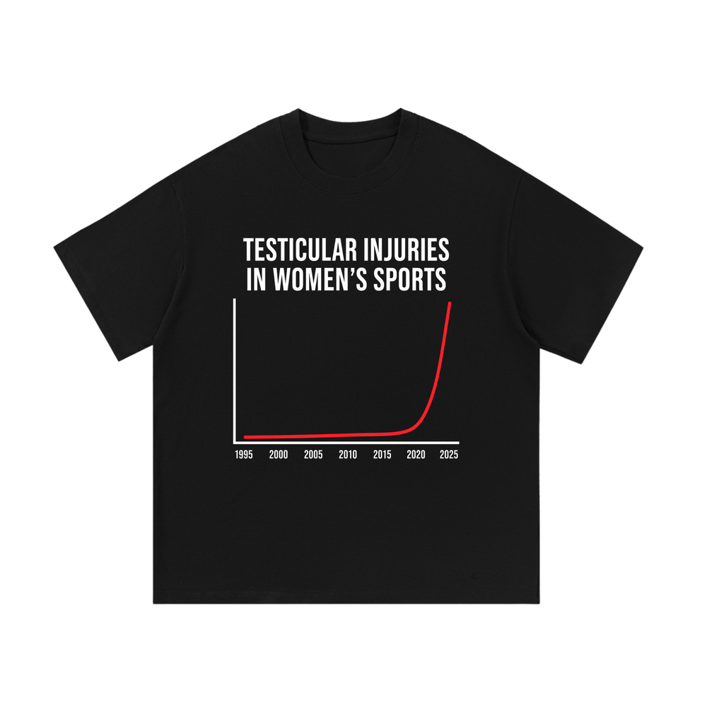 Testicular Injuries In Women's Sports | T-Shirt