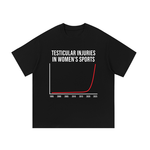 Testicular Injuries In Women's Sports | T-Shirt